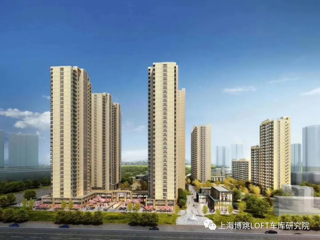 景德镇采用了LOFT车库武汉当代集团春风十里项目现已结构封顶！